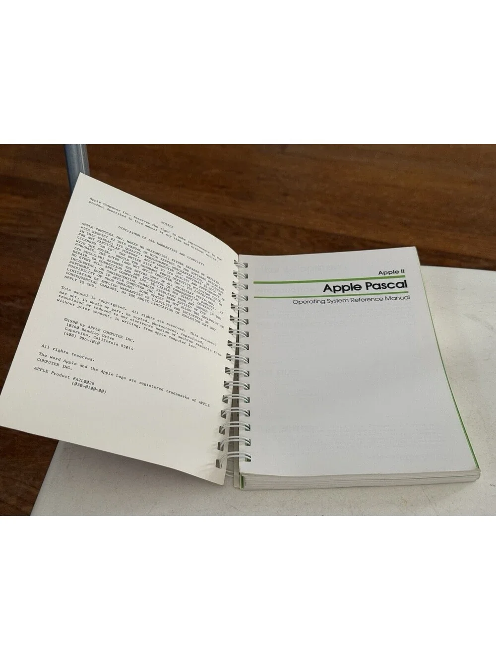 Apple II Pascal Operating System Reference Manual 1980